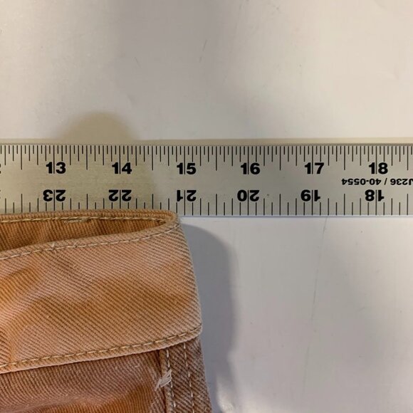 Urban Outfitters BDG Skater Girl Denim in Seamed Sand Jean Shorts SIze 24 - Picture 13 of 15